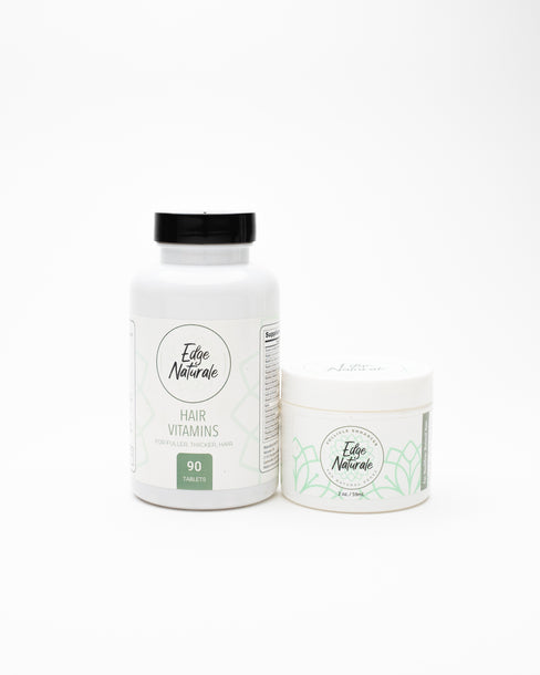 Follicle Enhancer (2oz) + Hair Vitamins (60ct)