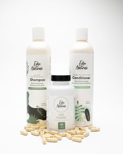 Shampoo & Conditioner + Hair Vitamins (60ct)